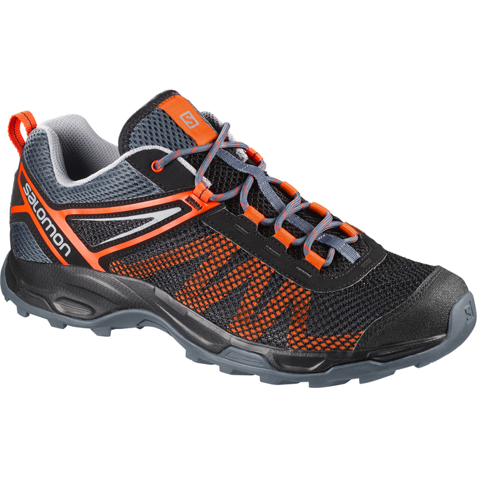 Chaussure Running Salomon Homme Noir Orange - Salomon X ULTRA MEHARI - France (1256-QBKIF)